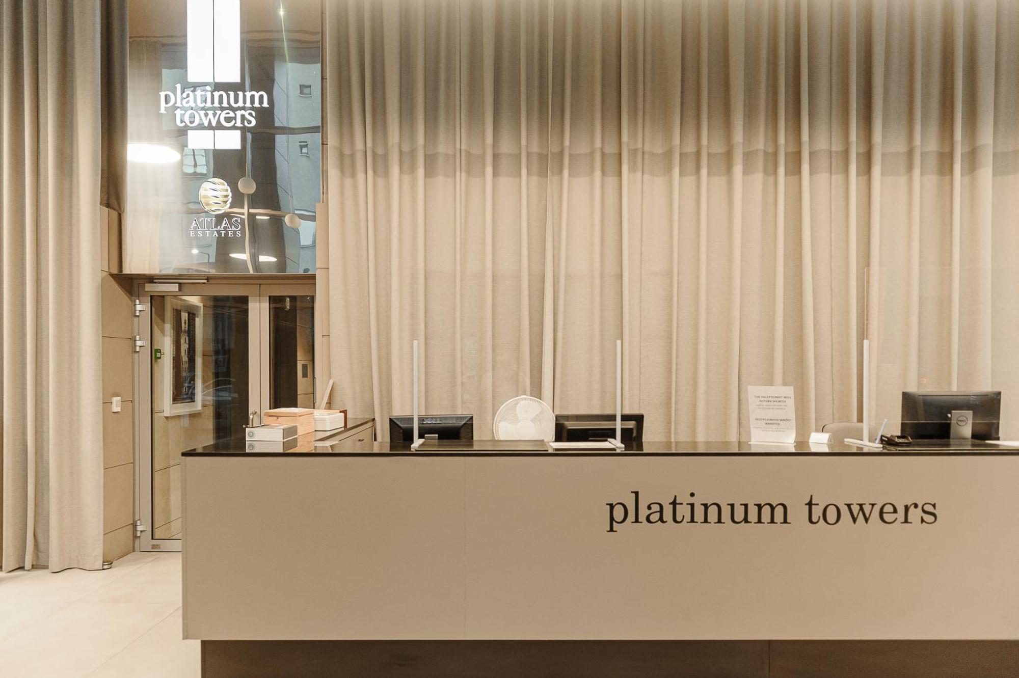 Lumina With Balcony Platinum Tower Apartament Warszawa